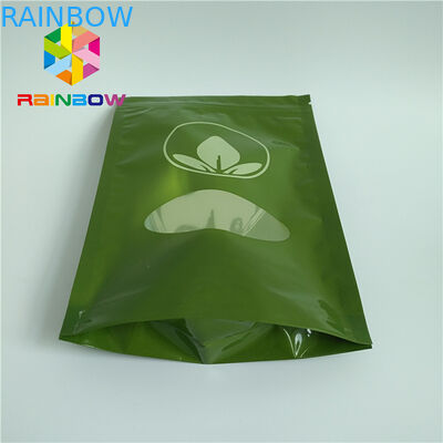 Glossy Printed Stand Up Pouches Aluminum Foil For Tea Packaging
