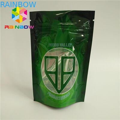 Glossy Printed Stand Up Pouches Aluminum Foil For Tea Packaging