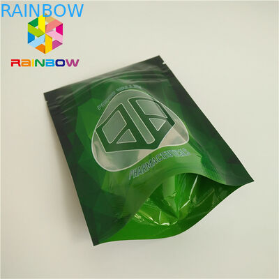 Glossy Printed Stand Up Pouches Aluminum Foil For Tea Packaging