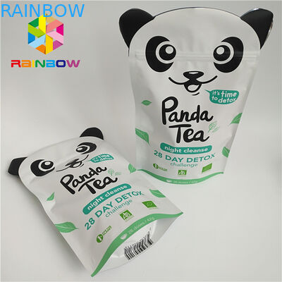 Eco - Friendly Aluminum Foil Stand Up Bags , Plastic Pouch Packaging  For Tea protein powder.