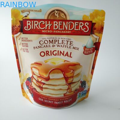 120mic Thickness Snack Food Packaging Bags No Smell With 12 Printing Colors