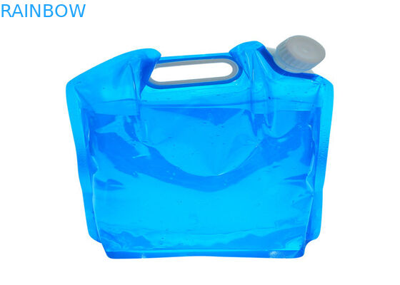 Foldable Resealable Stand Up Pouches  5 / 10 Liter With Portable Handle