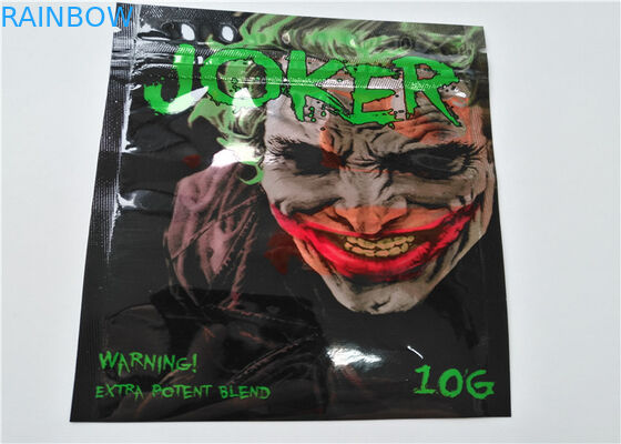 Stand Up Aluminum Foil Bags For Rhino 7 Swag Platinum 15000 Pill Packaging