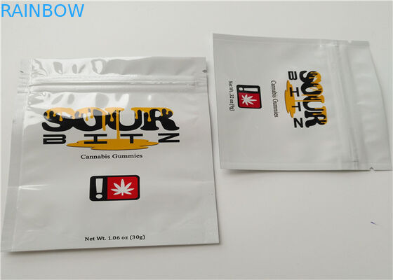 Stand Up Aluminum Foil Bags For Rhino 7 Swag Platinum 15000 Pill Packaging