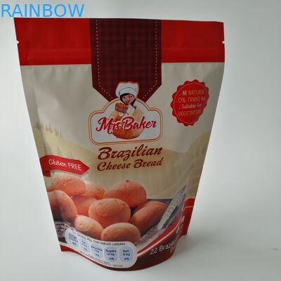Cashew Nut Snack Bag Packaging , Custom Printed Aluminum Foil Bags 250 Gram Size