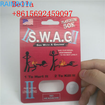 Recycled Material Plastic Blister Packaging Customized Shape With 3D Effect Printing