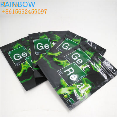 Small Size Plastic Pouches Packaging Food Grade For Herbal / Pills