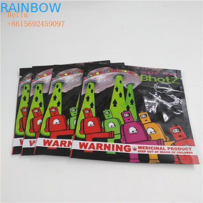 Small Size Plastic Pouches Packaging Food Grade For Herbal / Pills