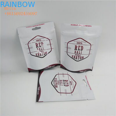 Small Size Plastic Pouches Packaging Food Grade For Herbal / Pills