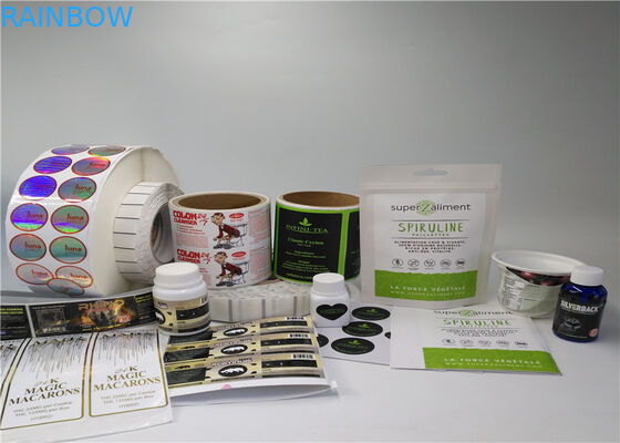 Waterproof PET / PVC Shrink Sleeve Labels