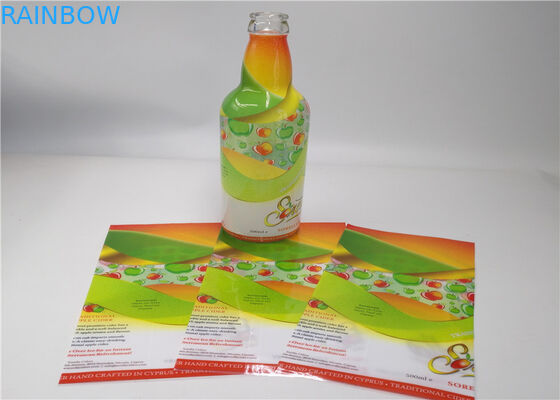 Waterproof PET / PVC Shrink Sleeve Labels