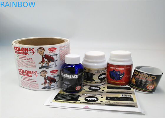 Waterproof PET / PVC Shrink Sleeve Labels