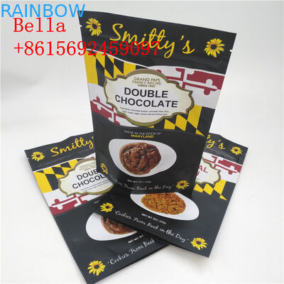 Matt Finish k Snack Bag Packaging Light Proof Puncture Resistance