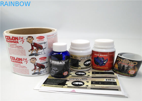 Adhesive Waterproof Shrink Sleeve Labels