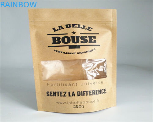 150 Micron Thickness Paper Food Bags Strong Freeze Resistance For Bread Packaging