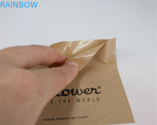 150 Micron Thickness Paper Food Bags Strong Freeze Resistance For Bread Packaging