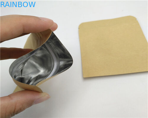 150 Micron Thickness Paper Food Bags Strong Freeze Resistance For Bread Packaging