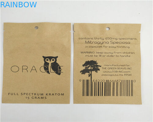 150 Micron Thickness Paper Food Bags Strong Freeze Resistance For Bread Packaging