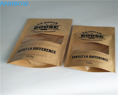 150 Micron Thickness Paper Food Bags Strong Freeze Resistance For Bread Packaging