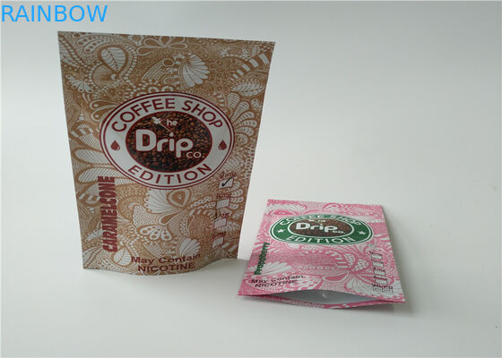 Aluminum Foil Herbal Incense Packaging Matte OPP Material With Transparent Color