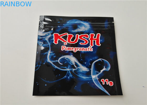 Aluminum Foil Herbal Incense Packaging Matte OPP Material With Transparent Color