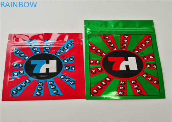 Aluminum Foil Herbal Incense Packaging Matte OPP Material With Transparent Color