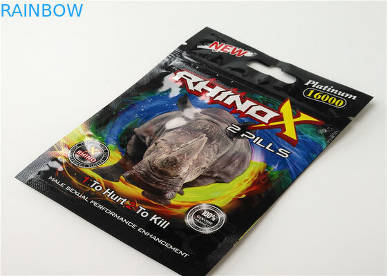 Aluminum Foil Herbal Incense Packaging Matte OPP Material With Transparent Color