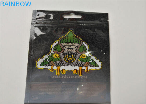 Aluminum Foil Herbal Incense Packaging Matte OPP Material With Transparent Color