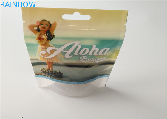 Small Size Herbal Incense Packaging Custom Logo Printed  With Aluminum Layer Laminated