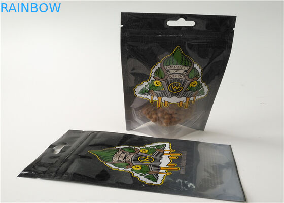 Small Size Herbal Incense Packaging Custom Logo Printed  With Aluminum Layer Laminated