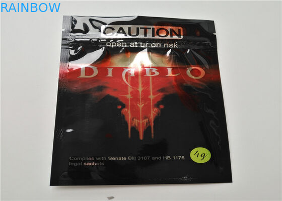 Rhino Enhancer Herbal Incense Packaging Matte Finishing With Re - Closable Zipper