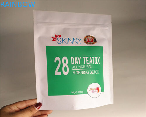 Resealable Zipper Paper Food Bags High Strength Full Color Printing For Dried Fruit Nut