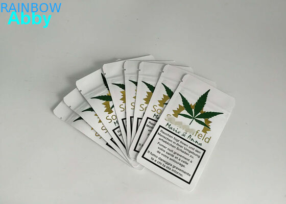 Printing Gold Matt  Aluminum Foil Bags Gas Barrier Side Gusset 10000 MOQ