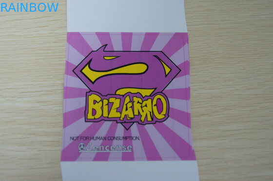 Non - Toxic Plastic Zipper Bags For Gummy Bear / Gummy Candy Packaging