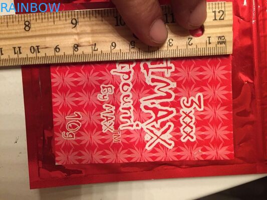 Smell Proof Herbal Incense Packaging , Plastic Zipper Bags For Food Packaging