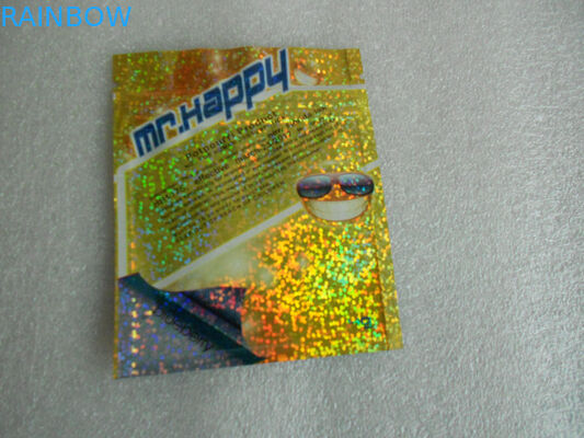 Food Grade Plastic Zipper Bags 8 Colors For CBD Product 46 * 33 * 30cm