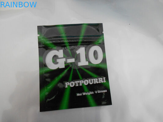 Self Adhesive Herbal Incense Packaging Environmentally Friendly For CBD Capsules