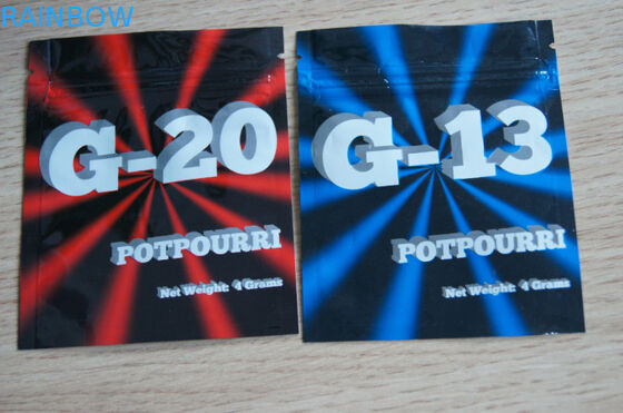 Self Adhesive Herbal Incense Packaging Environmentally Friendly For CBD Capsules