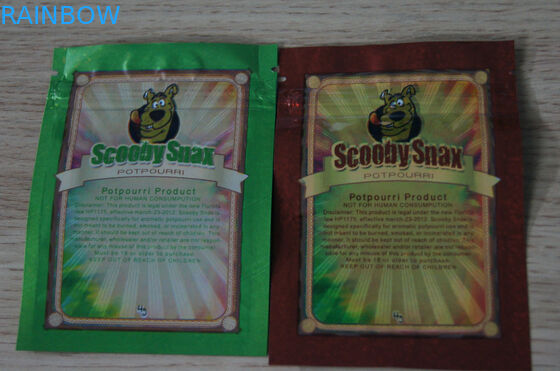 Laminated Material Stand Up Pouch Rotogravure Printing With Round Hang Hole