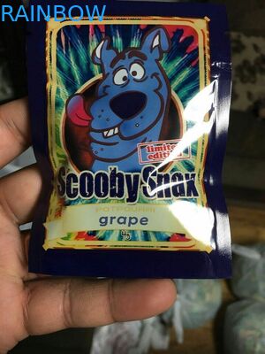 Laminated Material Stand Up Pouch Rotogravure Printing With Round Hang Hole