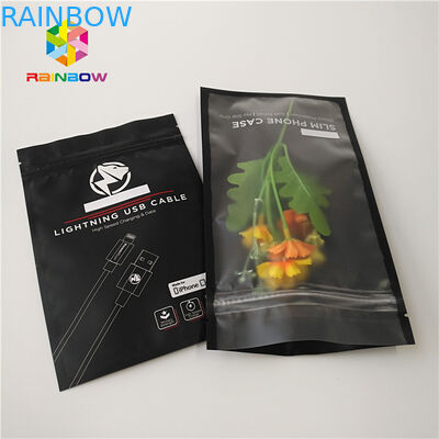 Non - Breakage Aluminum Foil Bags Three Side Seal For Food Industry