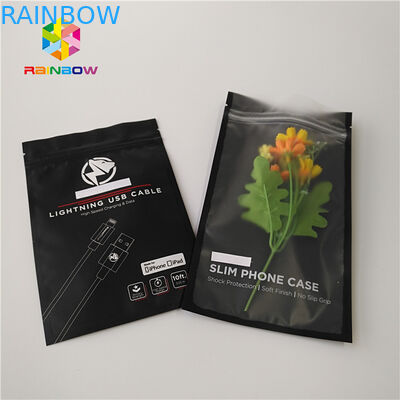 Non - Breakage Aluminum Foil Bags Three Side Seal For Food Industry