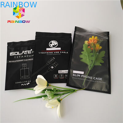 Non - Breakage Aluminum Foil Bags Three Side Seal For Food Industry