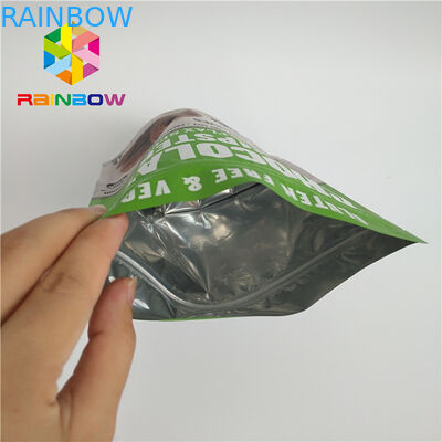 Full Color Printing Plastic Pouches Packaging  Customized Color For Dried Foods