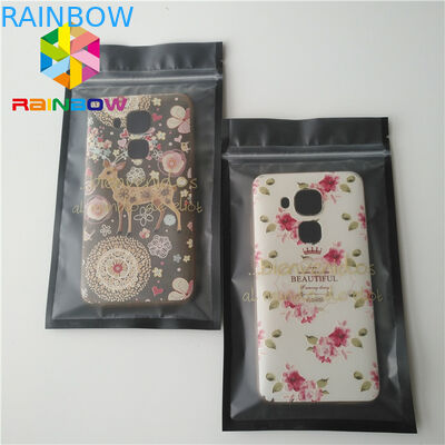 Noni Mobile Cable Plastic Pouches Packaging Non Leakage With Top Zip Locker