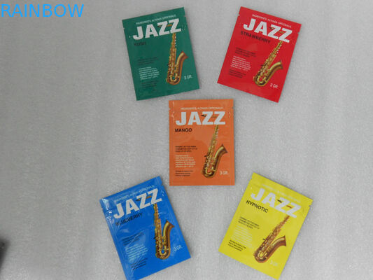 Packet Sachet Plastic Zipper Bags With Food Grade Material With CMYK Color