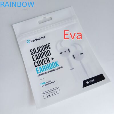 Plastic Material Zip Seal Bags Gravure Printing Surface Handling With Euro Hanging Hole