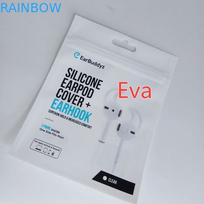 Plastic Material Zip Seal Bags Gravure Printing Surface Handling With Euro Hanging Hole