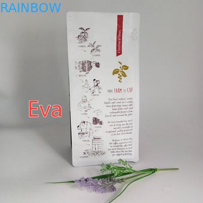 Resealable Zipper Stand Up Bags Flat Bottom For Animal Feed Packaging