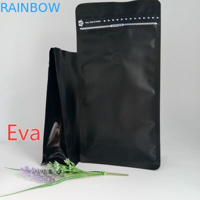 Resealable Zipper Stand Up Bags Flat Bottom For Animal Feed Packaging
